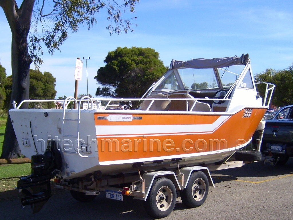 20ft Penguin Aluminium Powered By A Mercruiser 4 Cylinder 135 ...