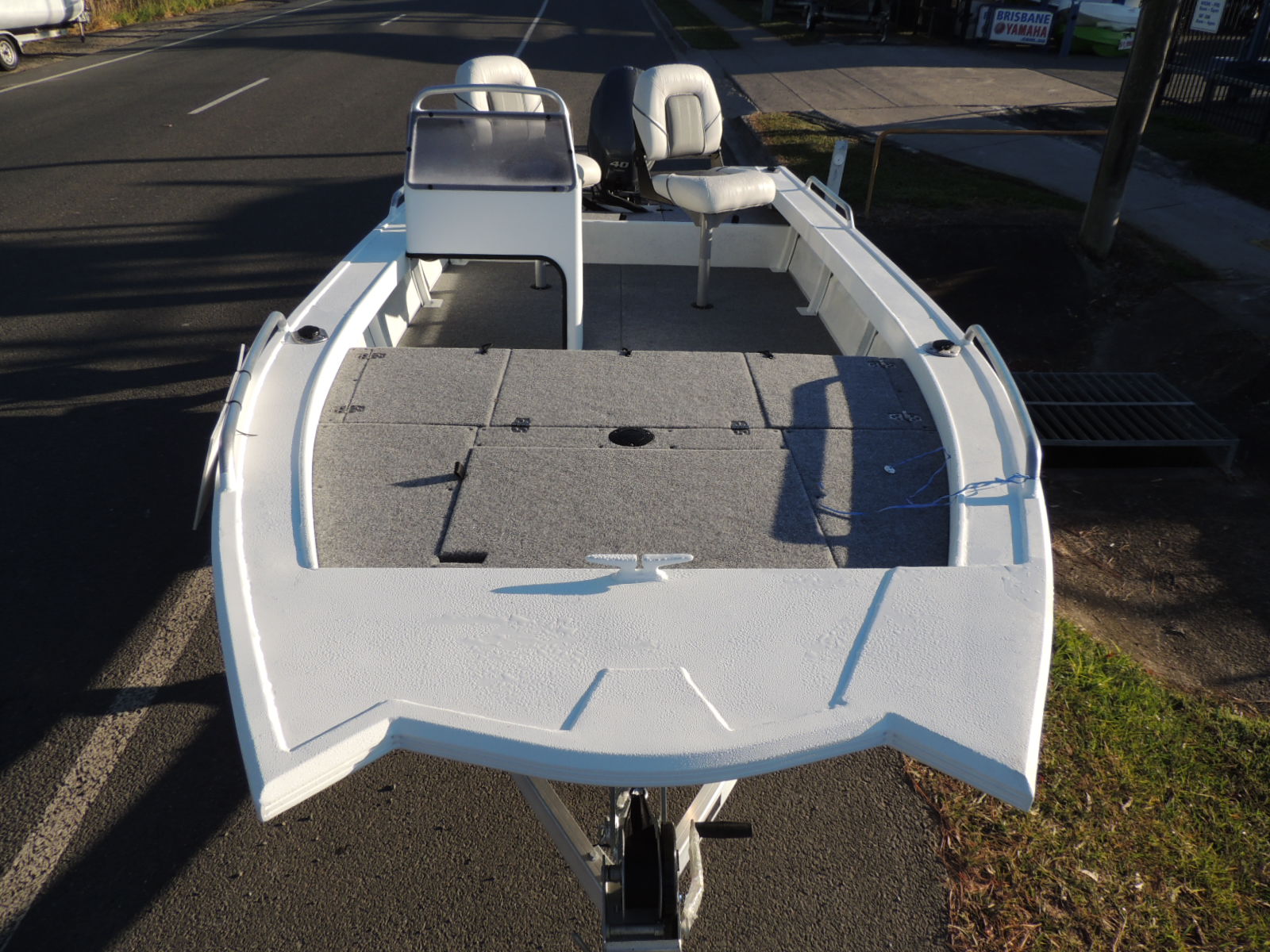 F420 Quintrex Explorer Trophy Side Console Brisbane Yamaha