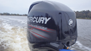 Western Craft 540 Tri hull Repowered with a Mercury Outboard 60hp CT (Command thrust engine)