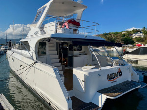 Seacrest Flybridge Power Catamaran. Passage-Maker.