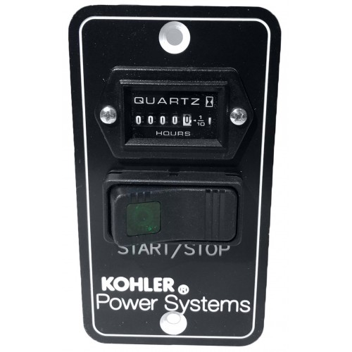 Kohler Marine Remote Start/Stop Switch Panel with Hourmeter/Hours