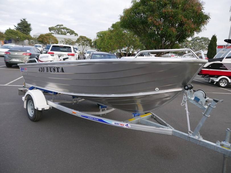 QUINTREX 420 BUSTA - OPEN TINNIE PACKAGE QUINTREX 420 BUSTA - OPEN TINNIE PACKAGE