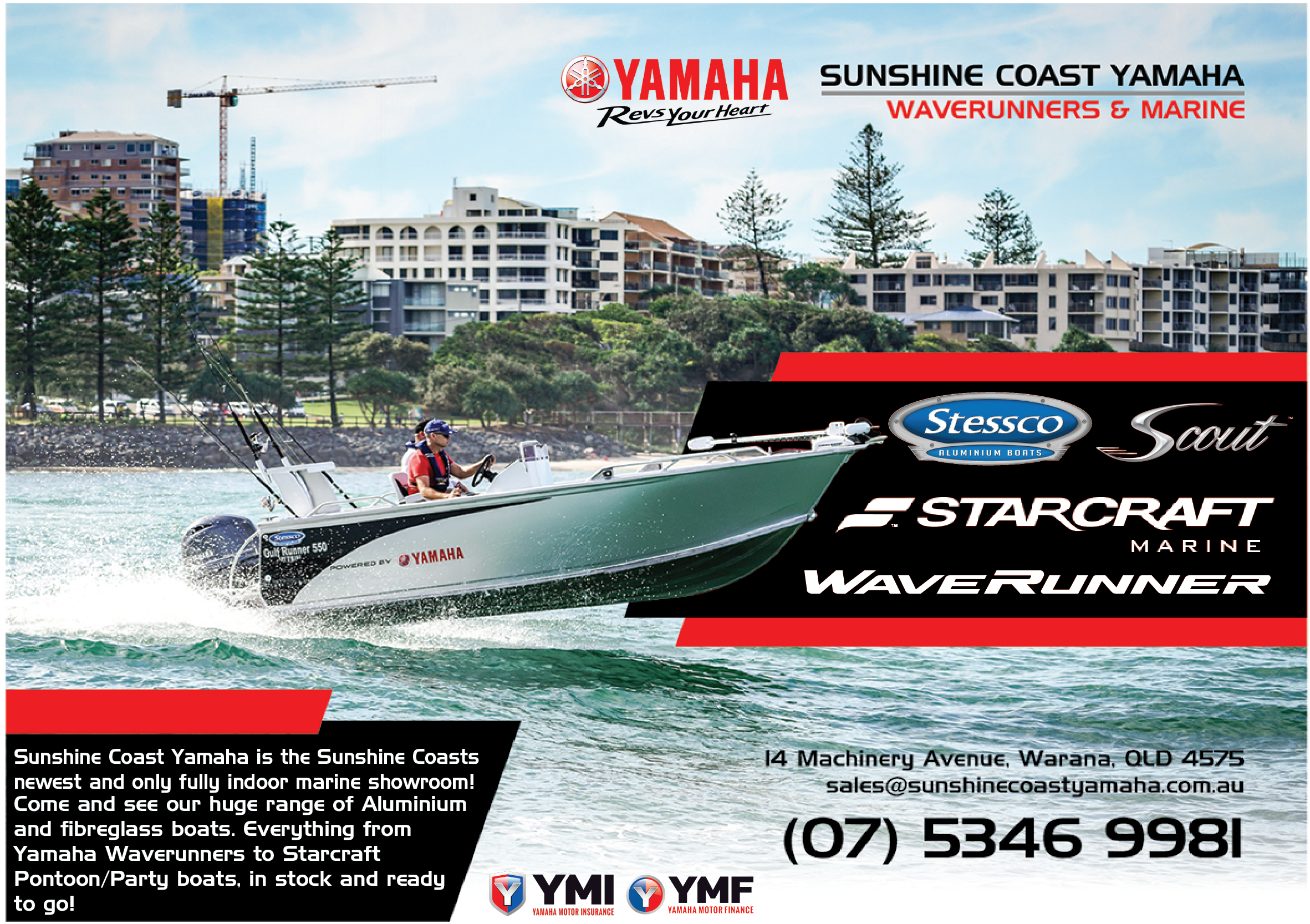 New Boats for Sale Sunshine Coast Yamaha