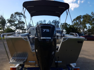 2021 460 Renegade Custom Side Console 75 EFI Mercury 2.1 Litre Stainless Steel prop Quintrex I Beam Aluminium Trailer with Mechanical Override Brakes This is the best entry level 460 Renegade Side console money can buy and the only 460 Renegade side conso