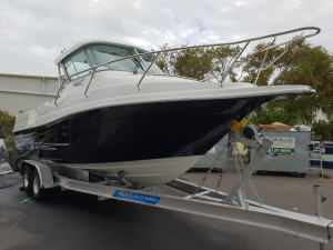 2019 Haines Hunter 700 Enclosed on custom Australian Made Alloy Trailer BRAND NEW NEVER USED
