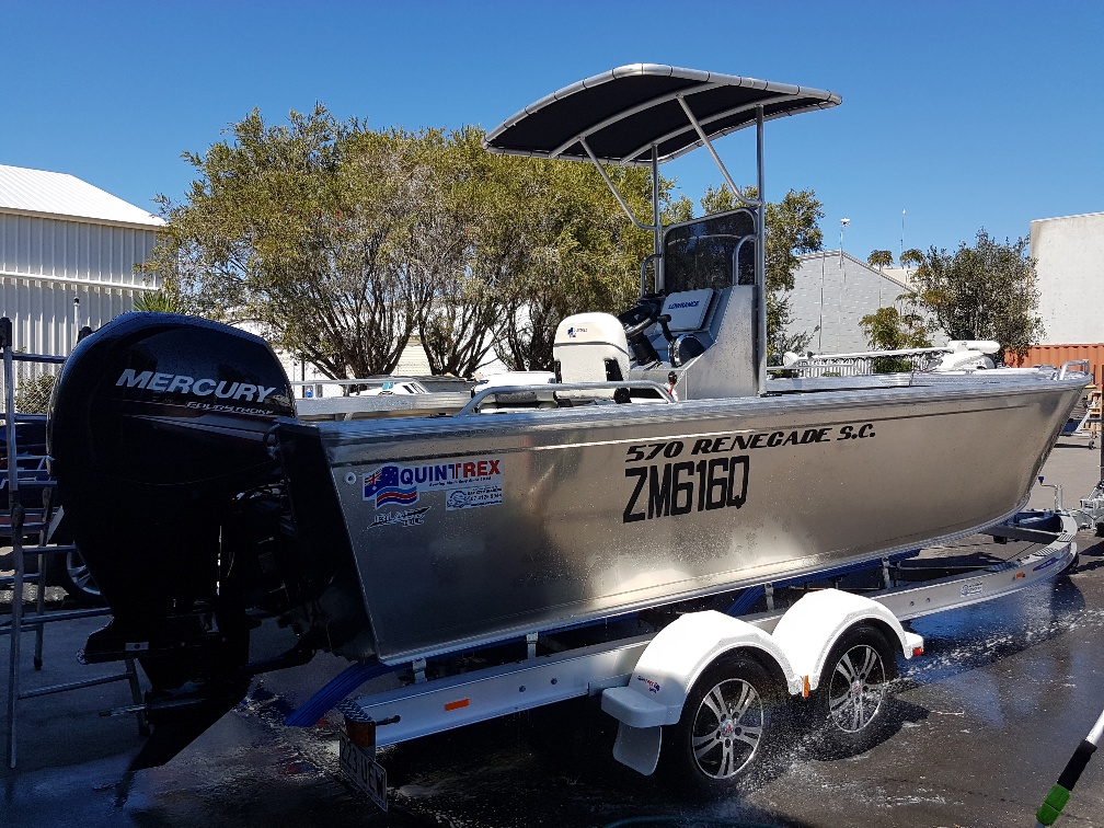 2021 Quintrex 570 Renegade Custom Centre Console Mercury 115hp 4S 2.1 Litre EFI CT