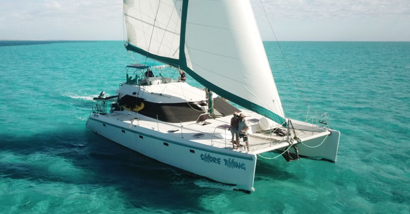 Ningaloo Charter Business and 51ft Roger Hill Catamaran Opportunity. It's a 'Shore Thing' Ningaloo Charter Business and 51ft Roger Hill Catamaran Opportunity. It's a 'Shore Thing'