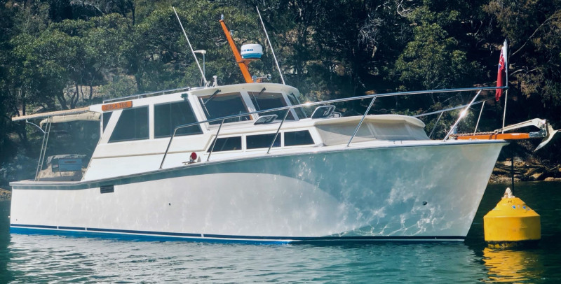 Classic Peter Bracken 38ft Timber Cruiser Classic Peter Bracken 38ft Timber Cruiser