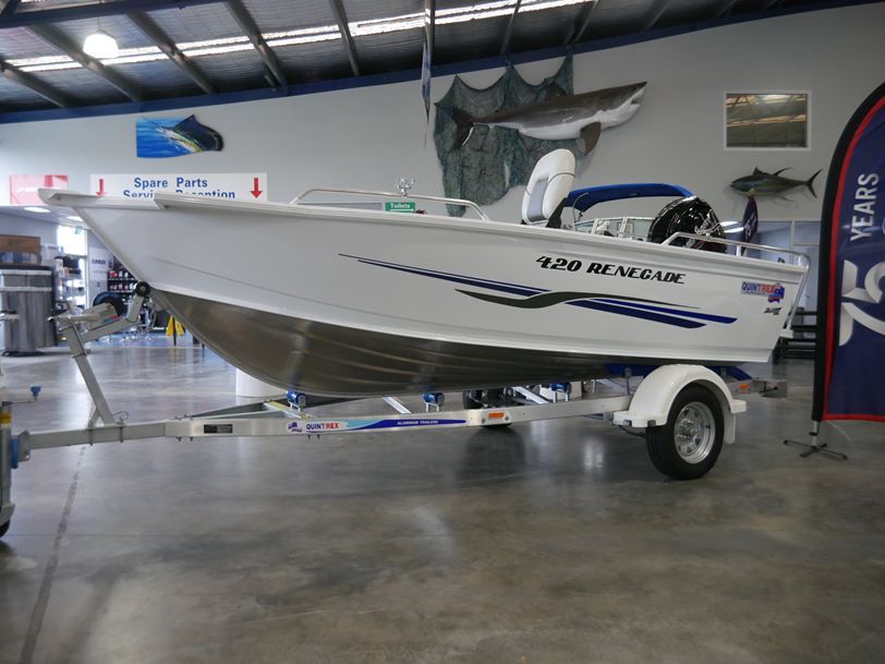 Quintrex 420 Renegade - Tiller Steer Quintrex 420 Renegade - Tiller Steer