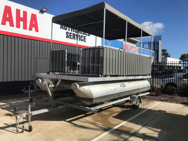2003 Custom Pontoon | Mandurah Boat Shop