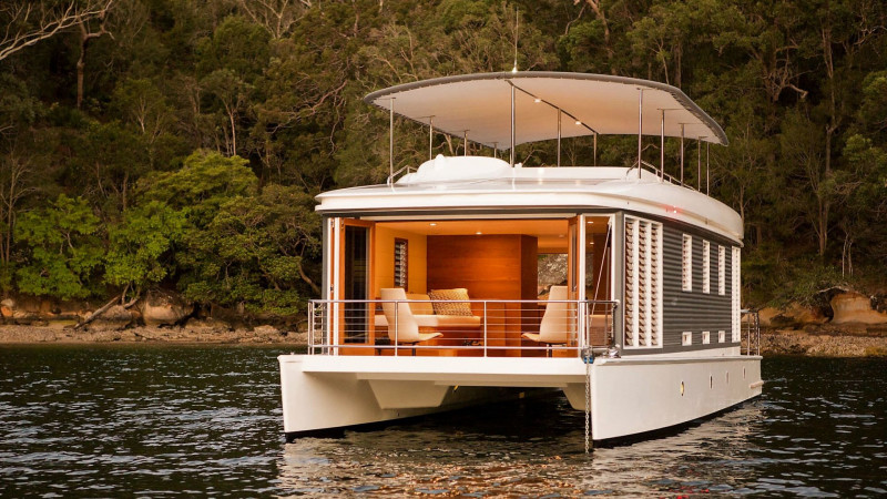 Mothership Solar Houseboat Mothership Solar Houseboat
