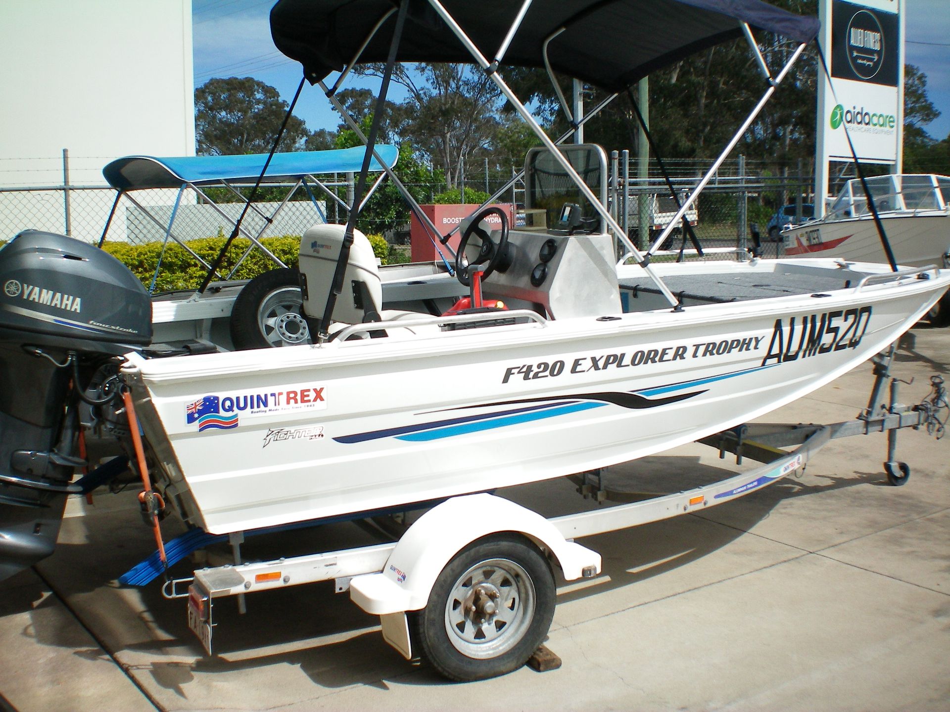 2019 Quintrex Explorer Trophy 40hp Yamaha four stroke only 44 hrs