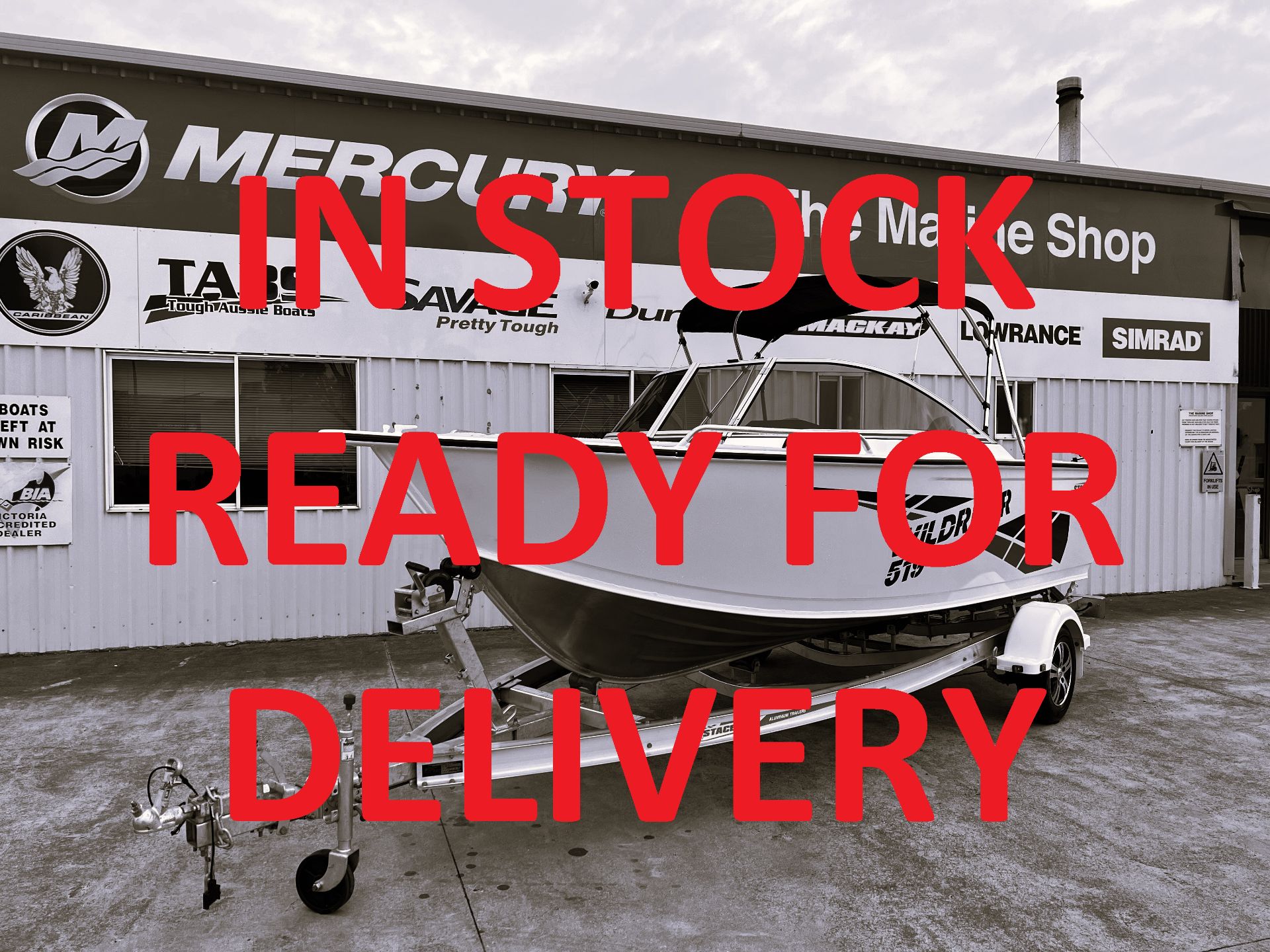 Stacer 519 Wild Rider - FLOOR MODEL - IN STOCK READY FOR DELIVERY