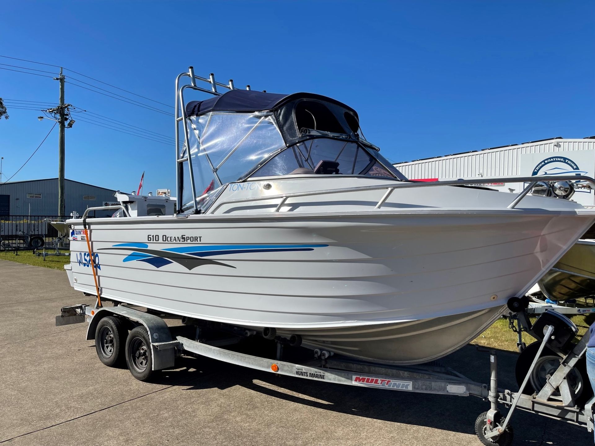 2003 Quintrex 610 Ocean Sport Yamaha 130V4 Excellent Condition Offshore ready