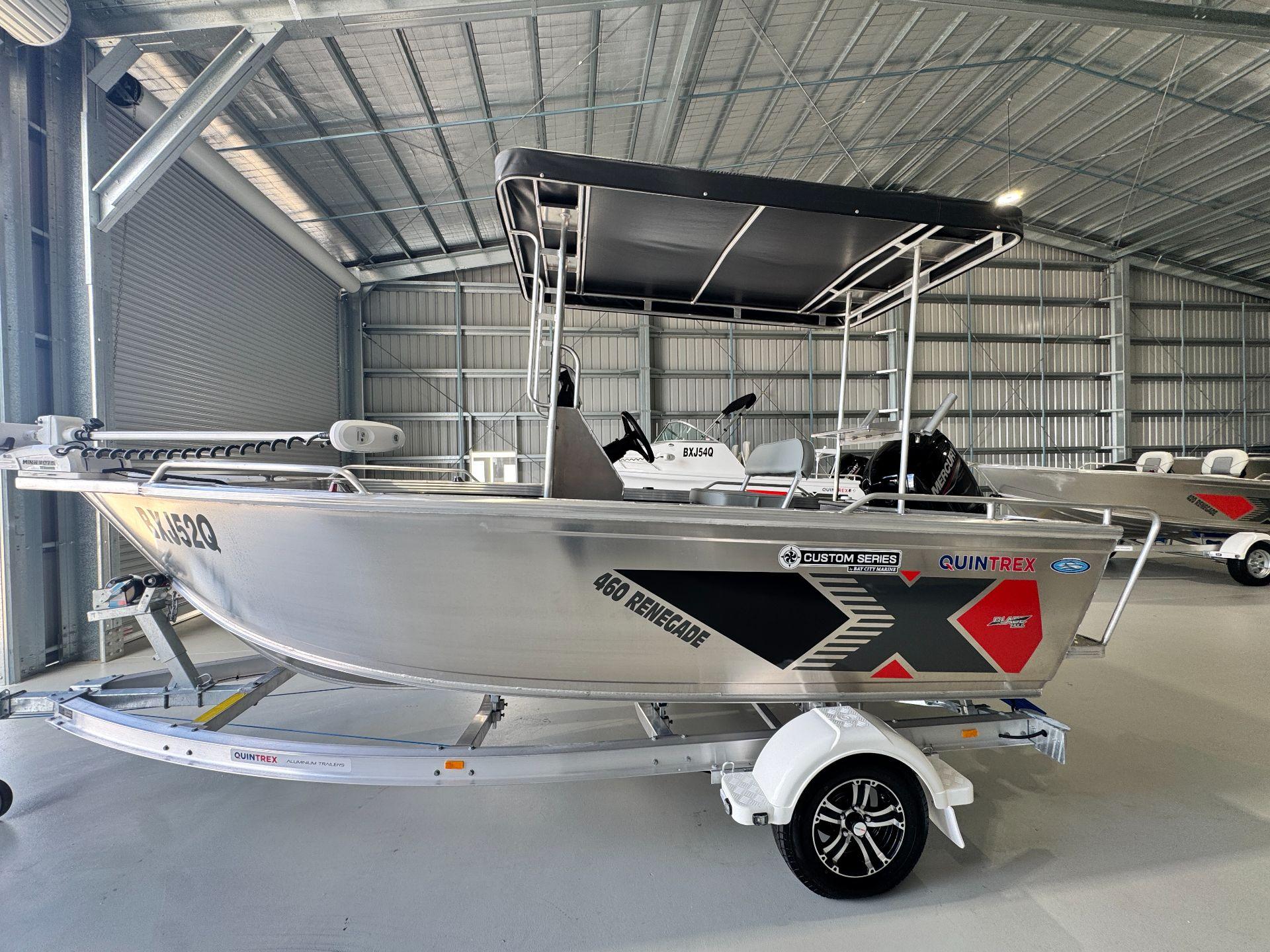2025 Quintrex 460 Renegade Custom Centre Console Mercury 60hp EFI