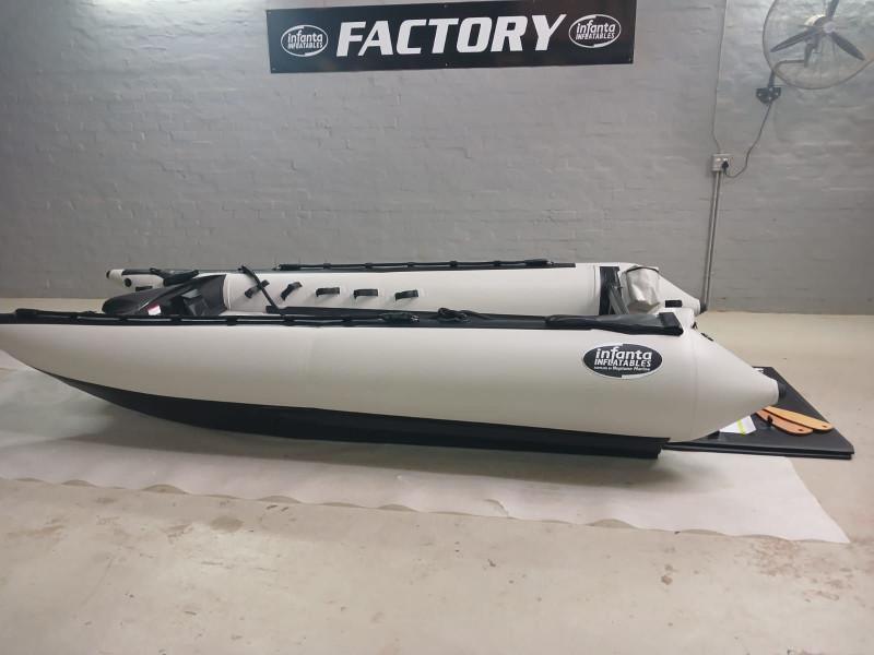 Infanta P1 Thunder Cat - Boat 15-25 (Bright Grey & Black) Infanta P1 Thunder Cat - Boat 15-25 (Bright Grey & Black)