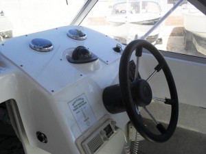 Caribbean Reef Runner fitted with a Mercury 150 HP Four stroke outboard engine